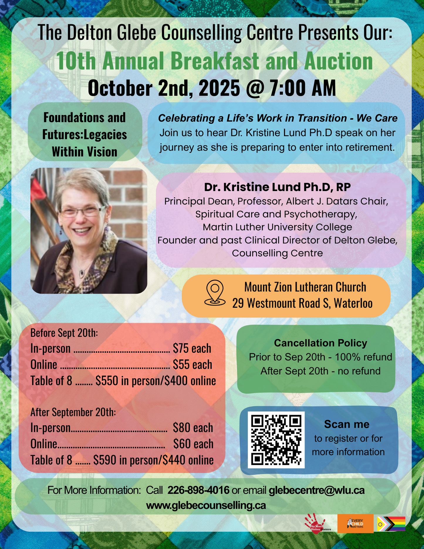 Glebe Breakfast Registration 2025