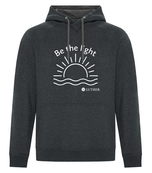 Be the Light Super-Soft Charcoal Grey Hoodie