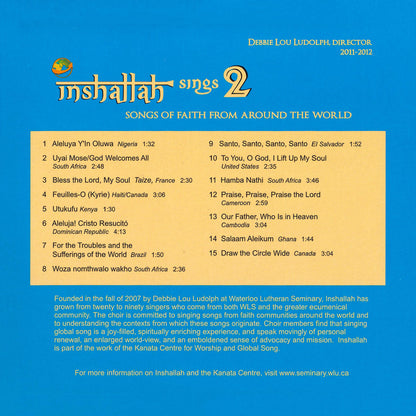 Inshallah Sings 2 - CD