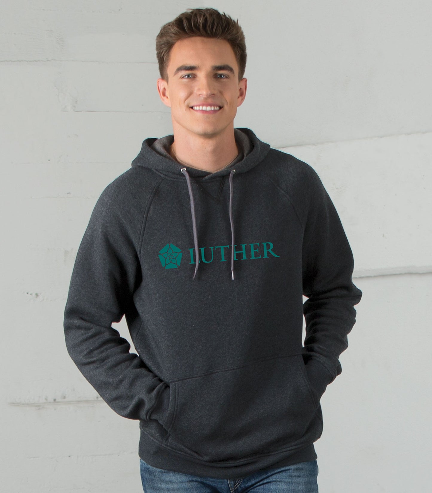 Luther Super-Soft Charcoal Grey Hoodie
